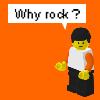 Why rock? Logo